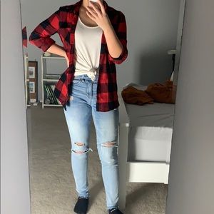 Flannel shirt.
